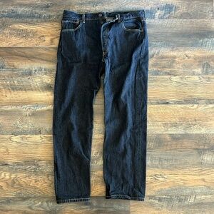 Levi’s Black Buttonfly 501 Jeans 100% cotton Size 36 x 32